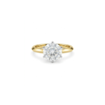 The Classic Edge Solitaire Lab Grown Diamond Ring - Image 2