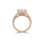The Illusion Cluster Solitaire Diamond Ring - Image 2