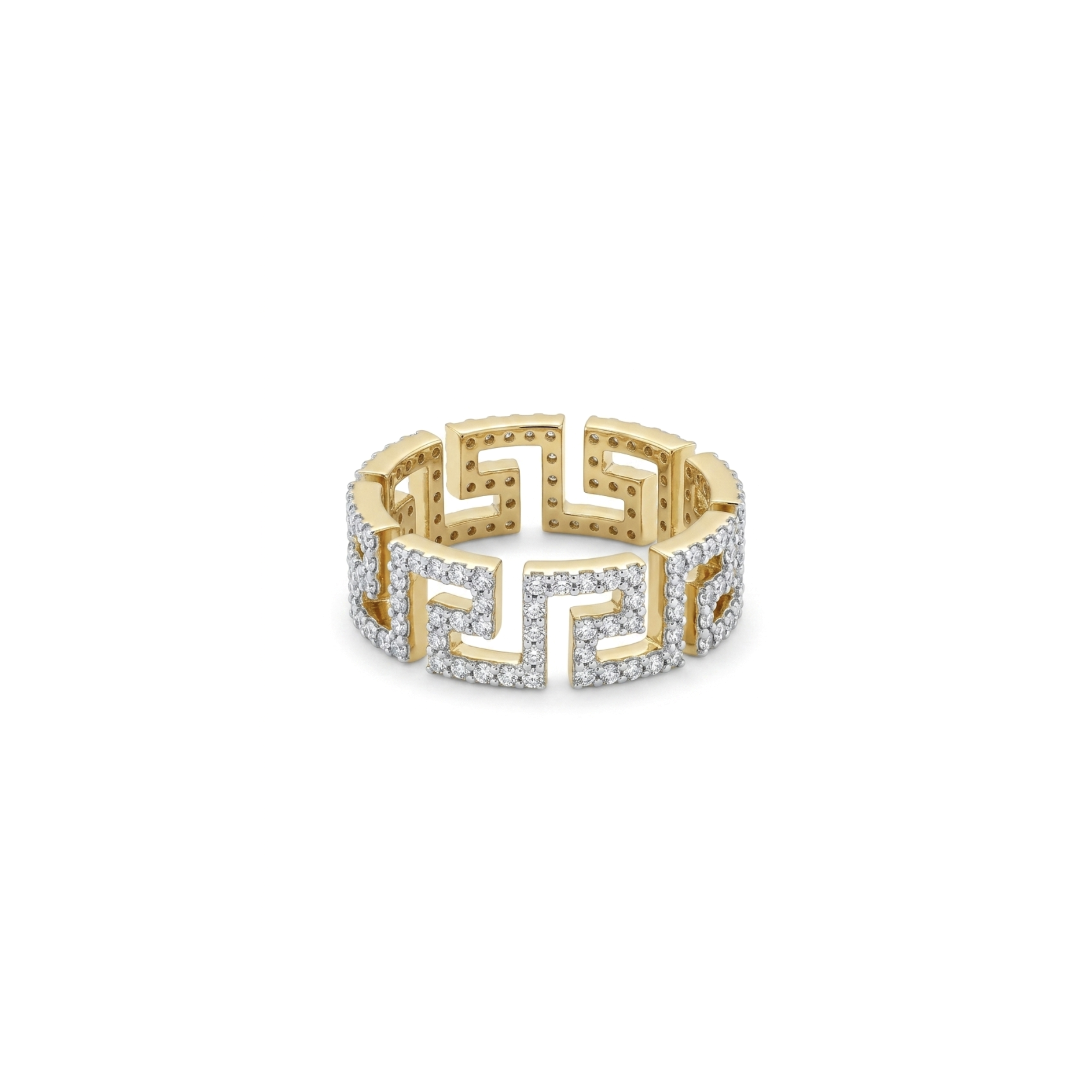 IMG_3160 The Grecian Key Diamond Band - Image 1