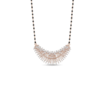 The Majestic Rose Gold Cascade Mangalsutra