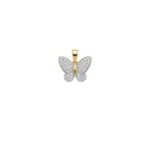 The Fluttering Brilliance Butterfly Pendant