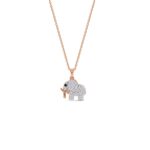 Sparkle Elephant Diamond Pendant - Image 2