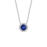 Royal Diamond Halo Pendant