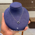 Royal Diamond Halo Pendant - Image 2