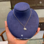 Sparkle Elephant Diamond Pendant