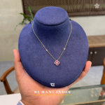 Four-Leaf Clover Diamond Pendant 